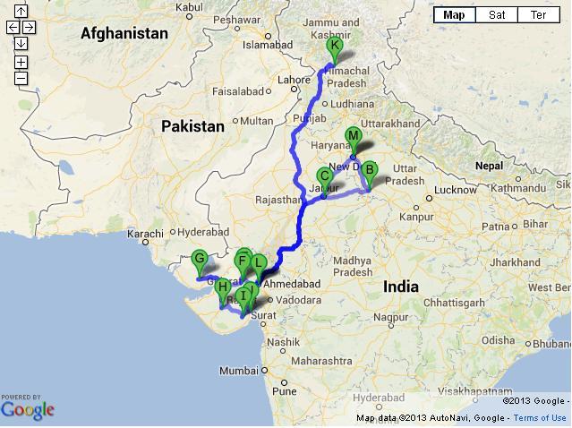 12 Days Golden Triangle and Gujarat Tour