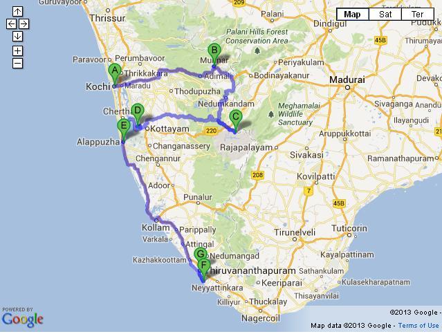 9 Days Scenic Kerala Tour from Cochin