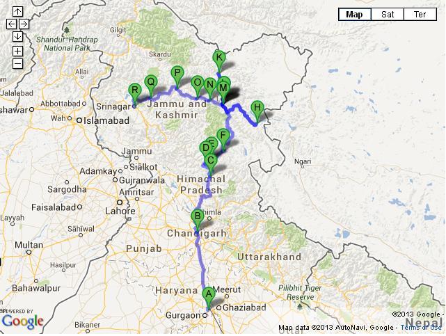 13 Days Ladakh and Kashmir Tour from Delhi