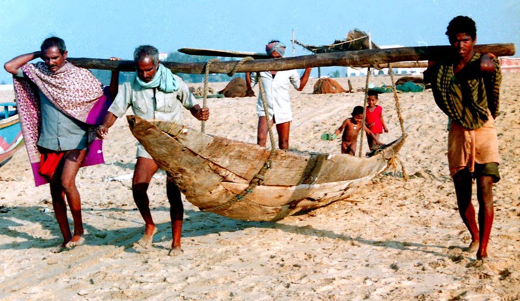 Fishermen village odisha